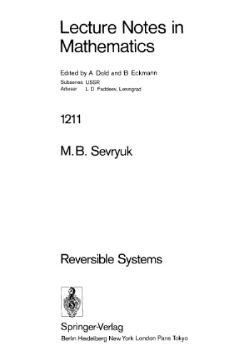 Reversible Systems