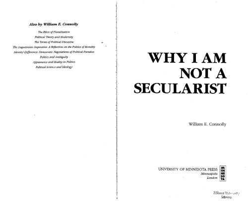 Why I Am Not a Secularist