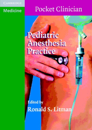 Pediatric Anesthesia Practice