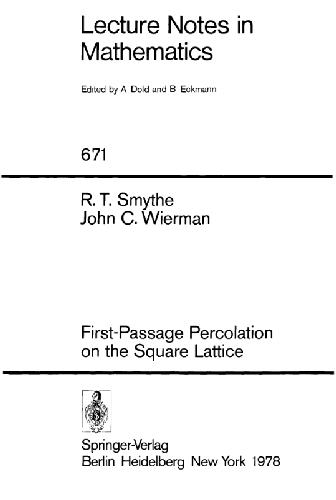 First-Passage Percolation on the Square Lattice