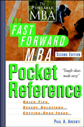 The fast forward MBA pocket reference Second Edition