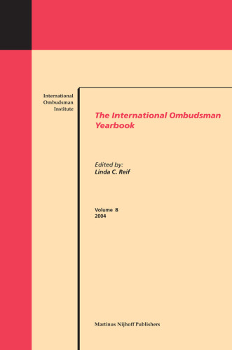 The International Ombudsman Yearbook, Volume 8 (2004)