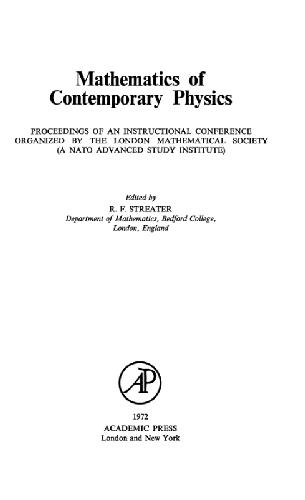 Mathematics of Contemporary Physics