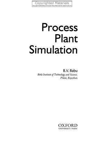 Process Plant Simulation