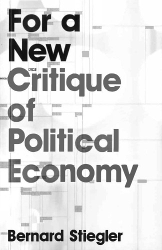 For a New Critique of Political Economy