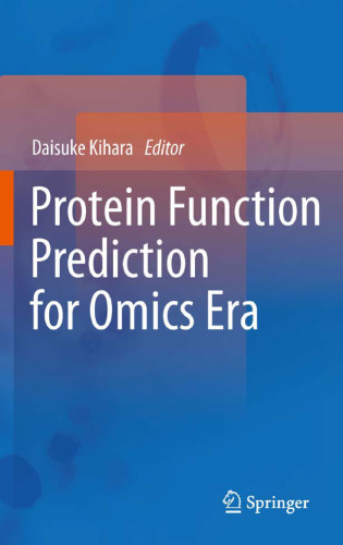 Protein Function Prediction for Omics Era