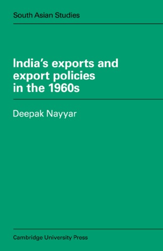 India’s Exports and Export Policies in the 1960’s