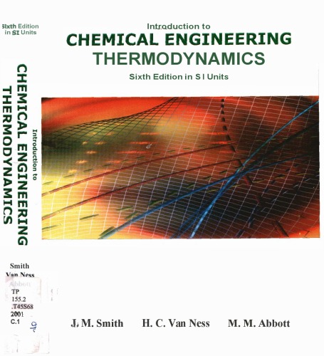 Introduction to Chemical Engineering Thermodynamics