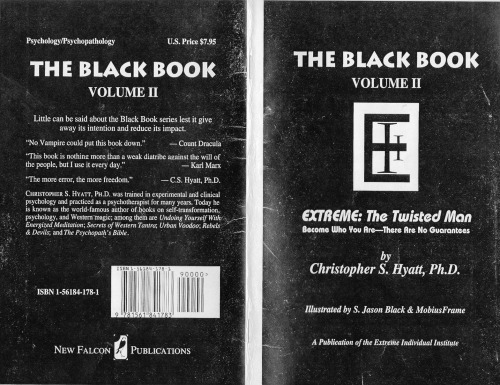 The Black Book Volume II: Extreme: The Twisted Man