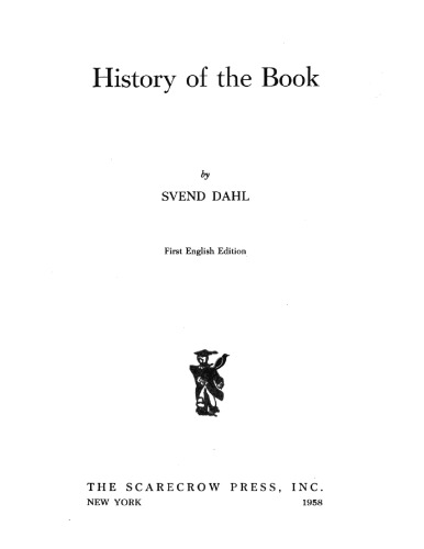 History of the book