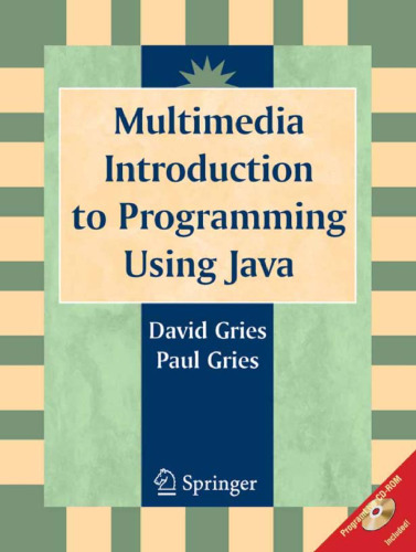 Multimedia Introduction to Programming Using Java