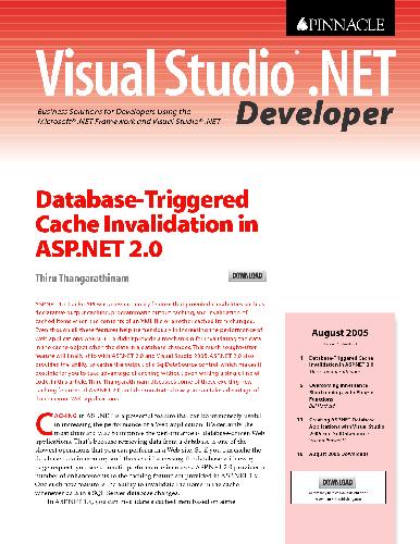 Visual Studio® .NET Developer