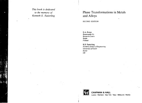 Phase transformations in metals and alloys