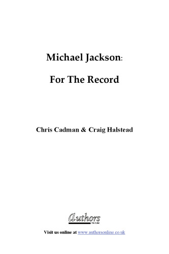 Michael Jackson: For the Record