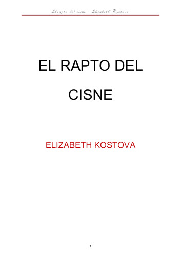 El rapto del cisne