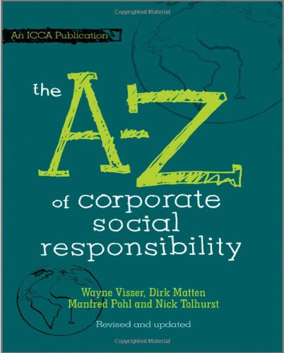 The A to Z of Corporate Social Responsibility