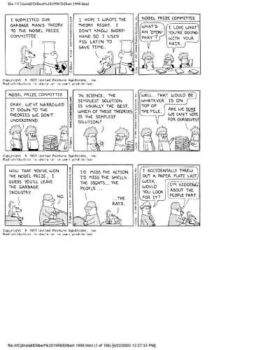 Dilbert Collection 1998