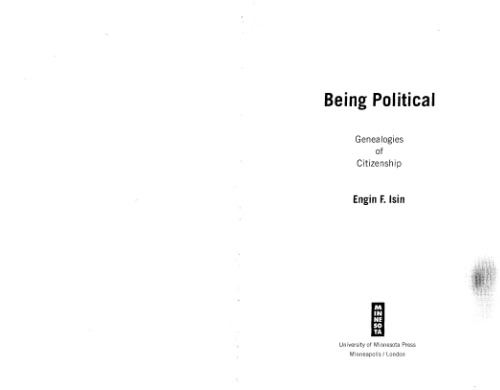 Being Political: Genealogies of Citizenship