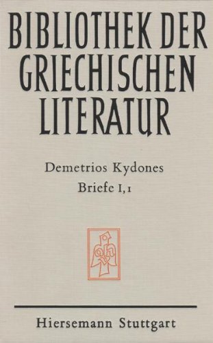 Briefe. I.1 (Einleitung und 47 Briefe)