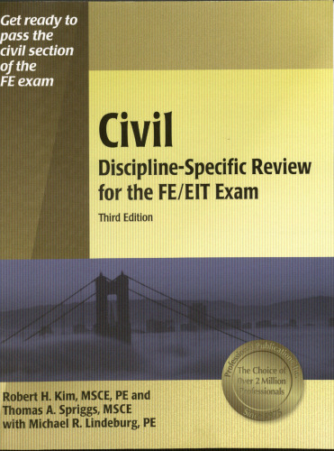 Civil Discipline-Specific Review for the FE EIT Exam