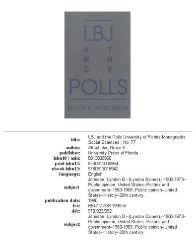 LBJ and the polls