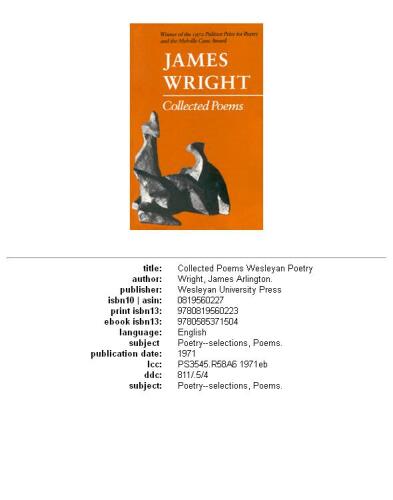 Collected poems