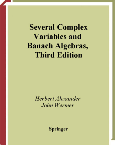 Banach Algebras and Several Complex Variables