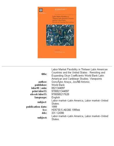 Labor market flexibility in 13 Latin American countries and the United States