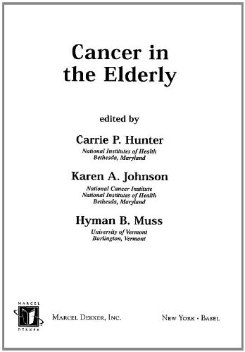 Cancer in the elderly