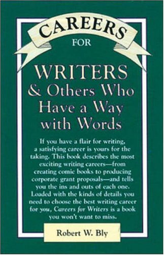 Careers for writers & others who have a way with words