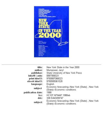 New York State in the year 2000