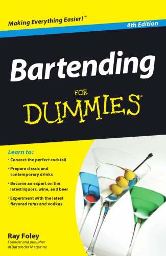 Bartending For Dummies, 4E (For Dummies (Cooking))