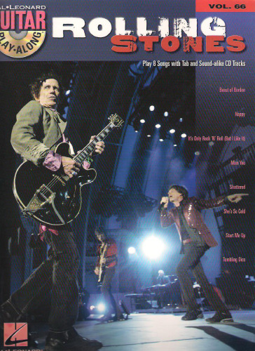 THE ROLLING STONES           VOLUME 66 BK CD (Hal Leonard Guitar Play-Along)