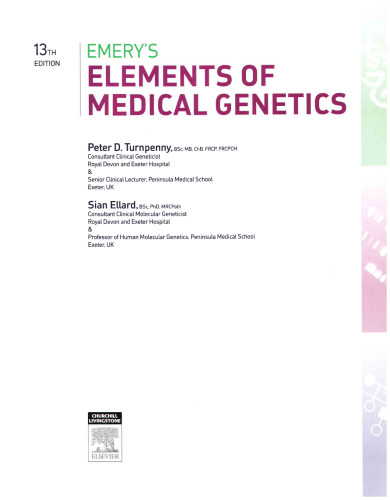 Emery's Elements of Medical Genetics, 13th Edition