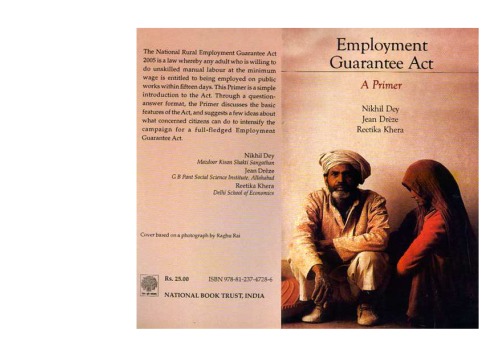 Employment Guarantee Act - India