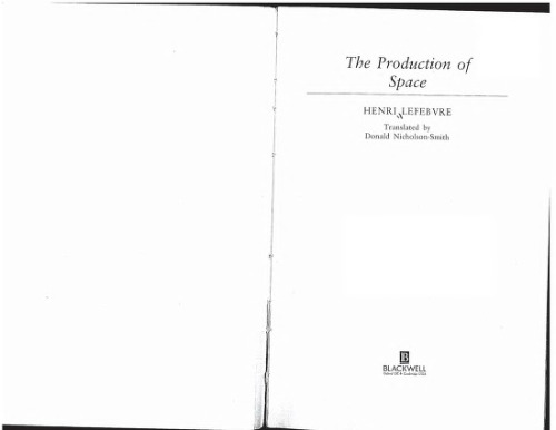 The Production of Space