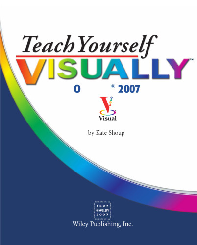 Teach Yourself VISUALLY Outlook 2007