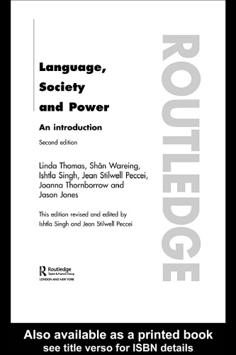 Language, Society and Power: An Introduction, 2nd Edition