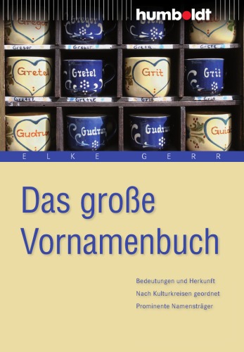 Das große Vornamenbuch, 12. Auflage