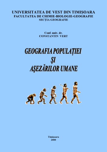 Geografia populaţiei şi aşezărilor umane