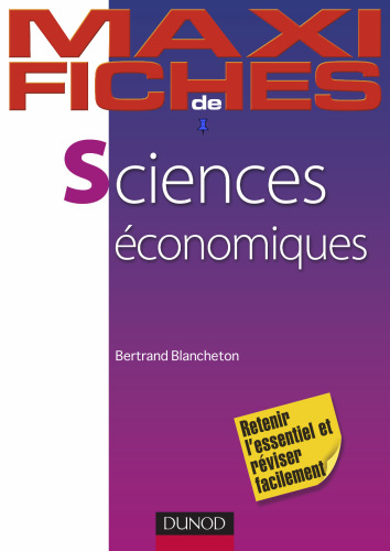 Sciences économiques