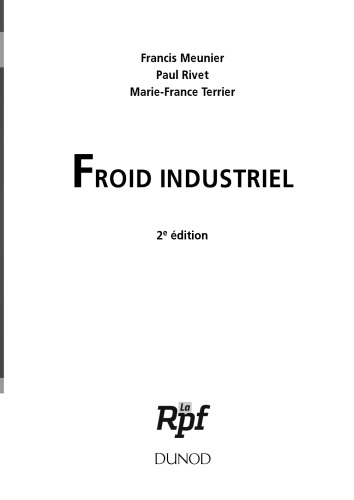 Froid industriel - 2ème édition