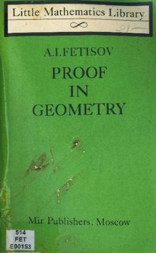 Proof in geometry (Little mathematics library)