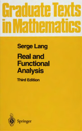 Real and Functional Analysis