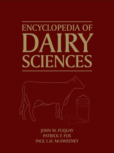 Encyclopedia of Dairy Sciences, Second Edition