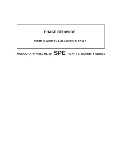 Phase Behavior 