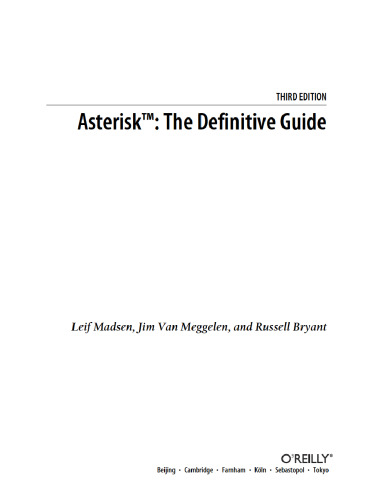 Asterisk: The Definitive Guide 