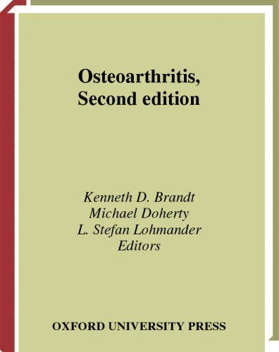 Osteoarthritis 2nd edition