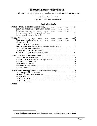 Thermodynamics of Equilibrium(en)(45s)