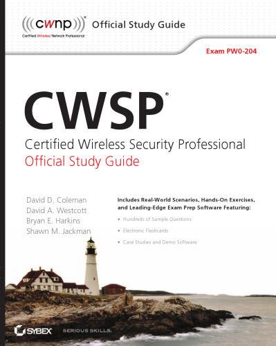 CWSP Certified Wireless Security Professional Official Study Guide 